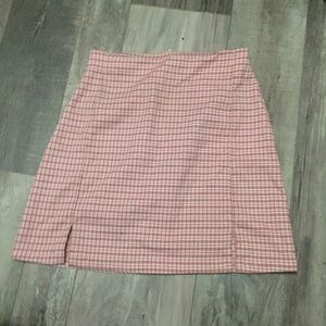 pink brandy skirt